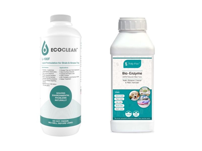 sử dụng enzyme để thông tắc bồn cầu