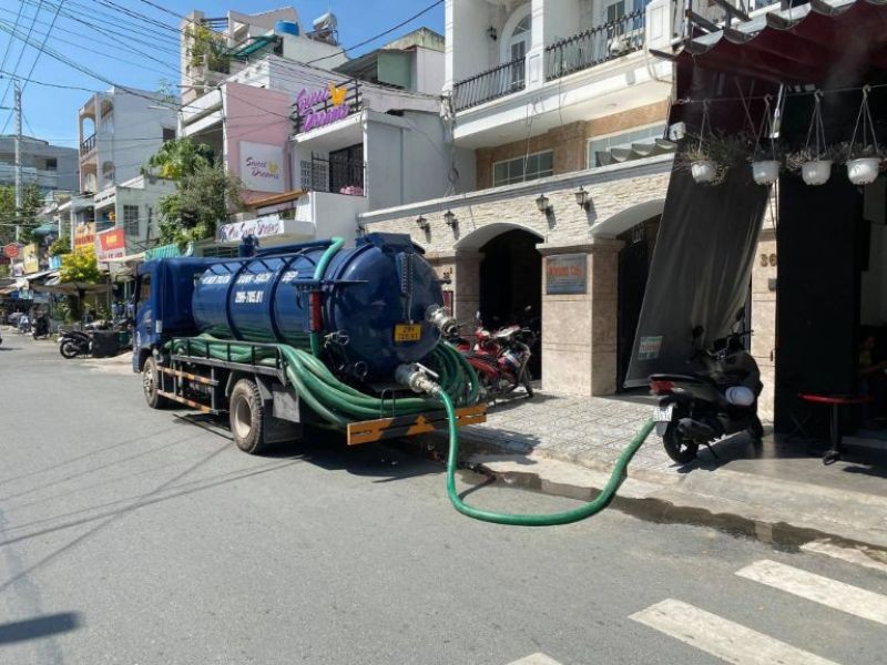 hút hầm cầu xã Long Thới, Nhà Bè