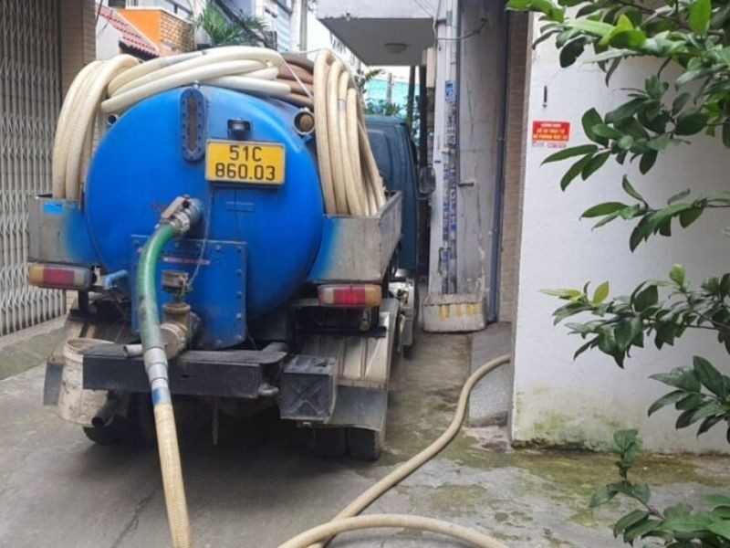 hút hầm cầu xã Long Thới, Nhà Bè