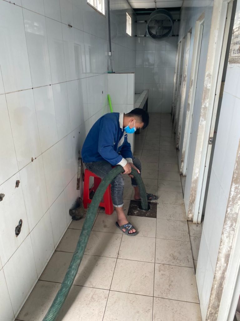 Hút hầm cầu cho nhà cao tầng