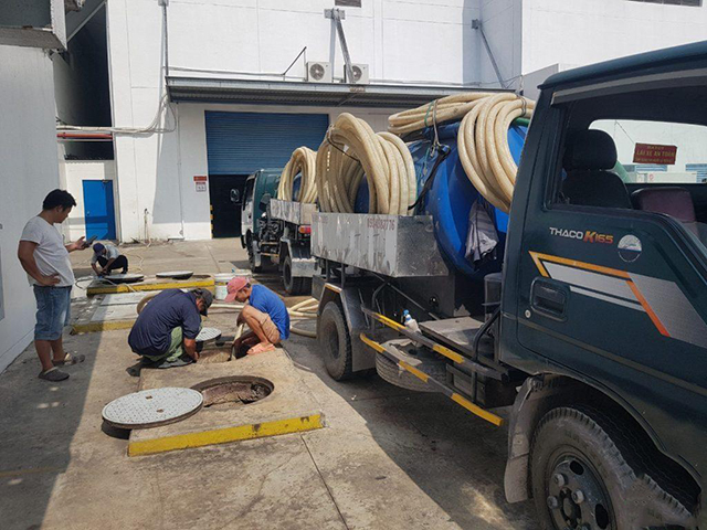 hút hầm cầu Phường Bình Thuận - Quận 7