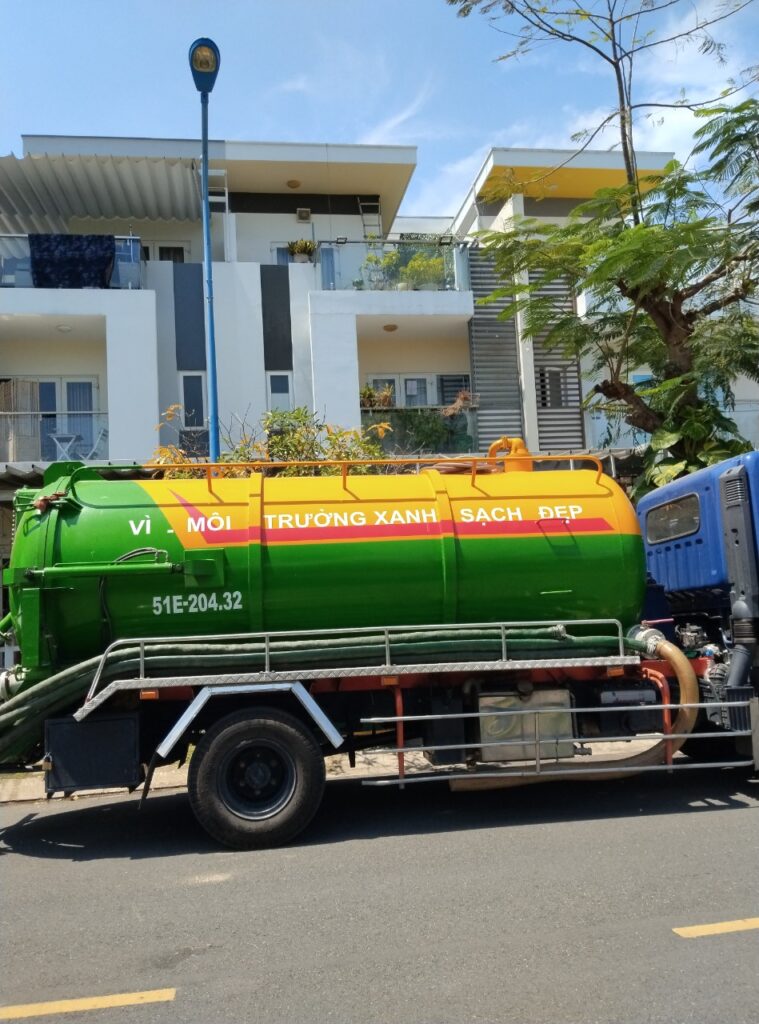 hút hầm cầu Phường Phú Thuận - Quận 7