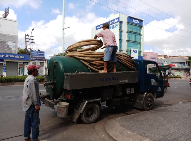 hút hầm cầu Phường Phú Thuận - Quận 7