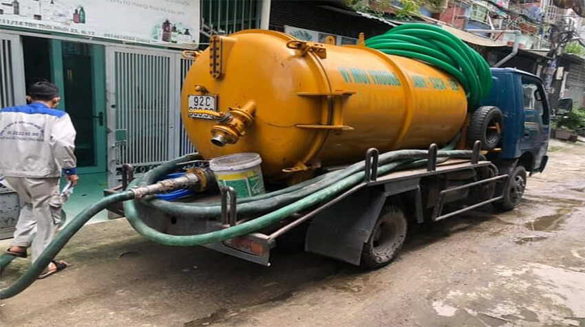 hút hầm cầu thị trấn Nhà Bè