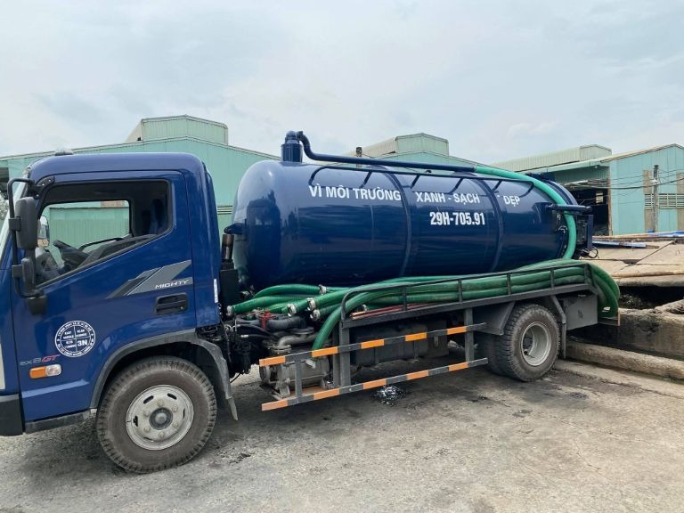 Hút hầm cầu Phường Hòa Bình - Quận 11