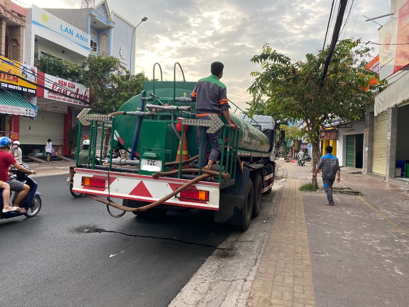 Hút hầm cầu Phường Long Phước