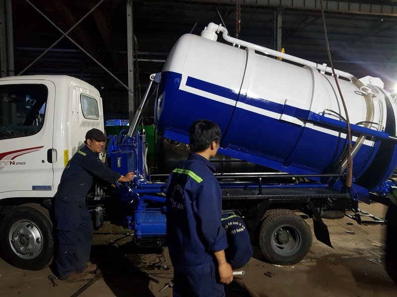 Hút hầm cầu Phường Tam Bình