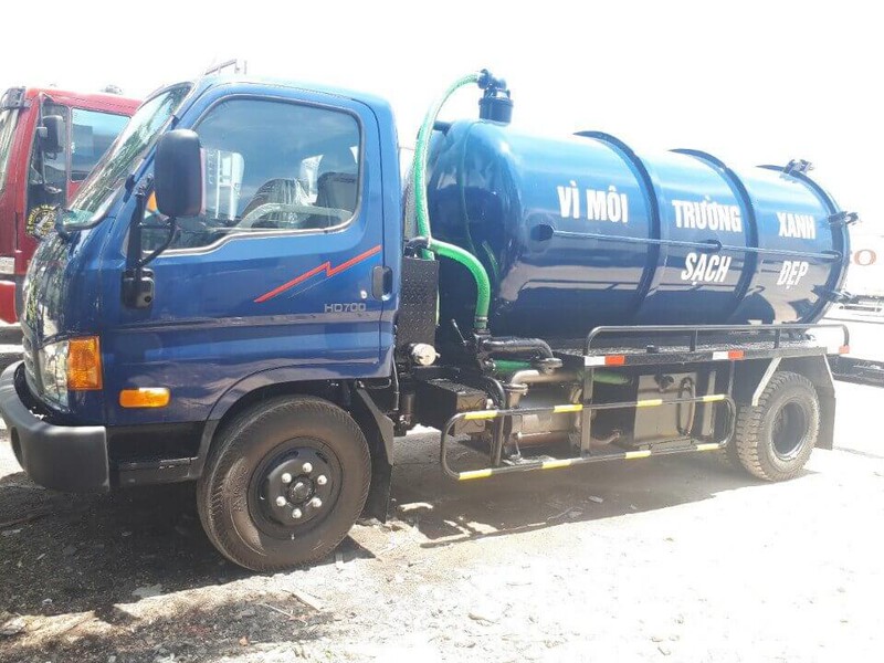 Nhu cầu hút hầm cầu tại Phường Tân Mỹ ngày càng tăng cao do mật độ dân cư đông đúc