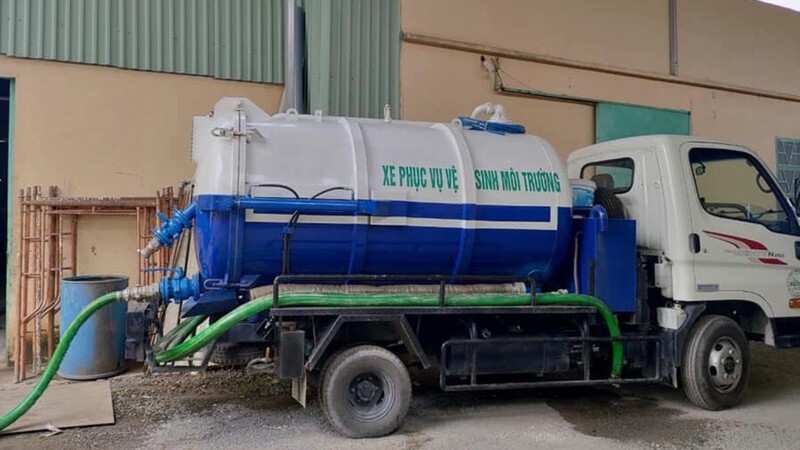 Nhu cầu hút hầm cầu tại Phường Bình Tiên ngày càng tăng cao do mật độ dân cư đông đúc
