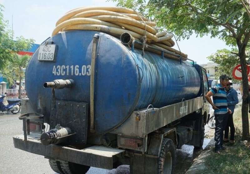 Quy trình hút hầm cầu tại Phường Tân Mỹ – Quận 7